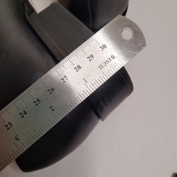 27 Edit Caroline Black Leather Loafers Minimalist Naturalizer Womens Size 8 - Picture 10 of 11